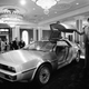 DeLorean and his car in 1977.